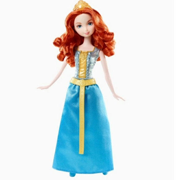 Disney Mattel 2013 Sparkling Princess Merida Doll - Picture 1 of 2